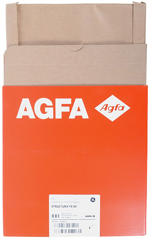 Рентгеновская плёнка Agfa Structurix F8 в упаковке NIF